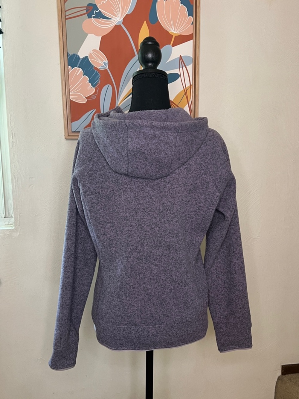 The North Face Women's Crescent Hooded Pullover Heather Purple Size M - Picture 4 of 5